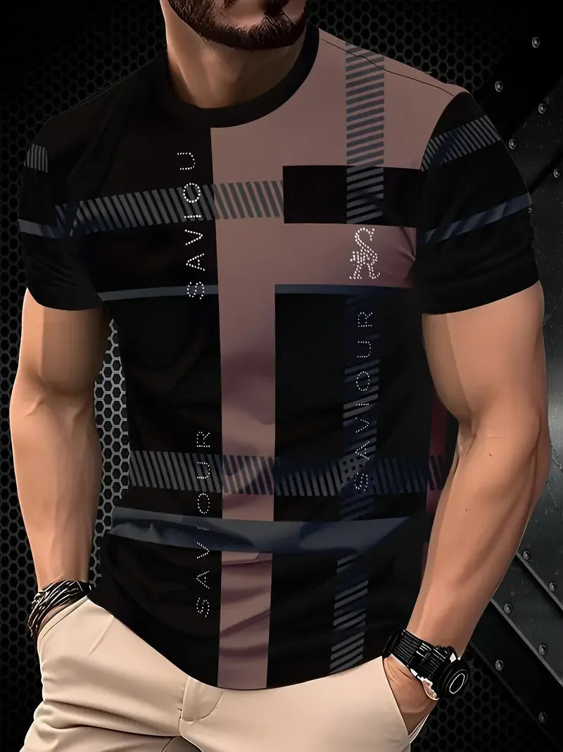 Classic Men's T-shirt Graphic Print