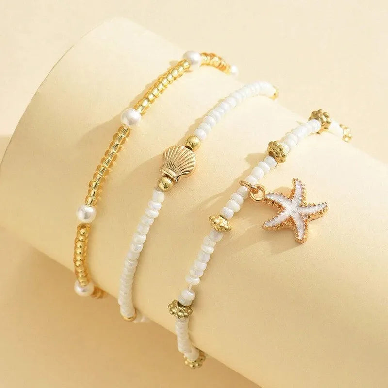 Summer Bohemian Style Starfish Shell