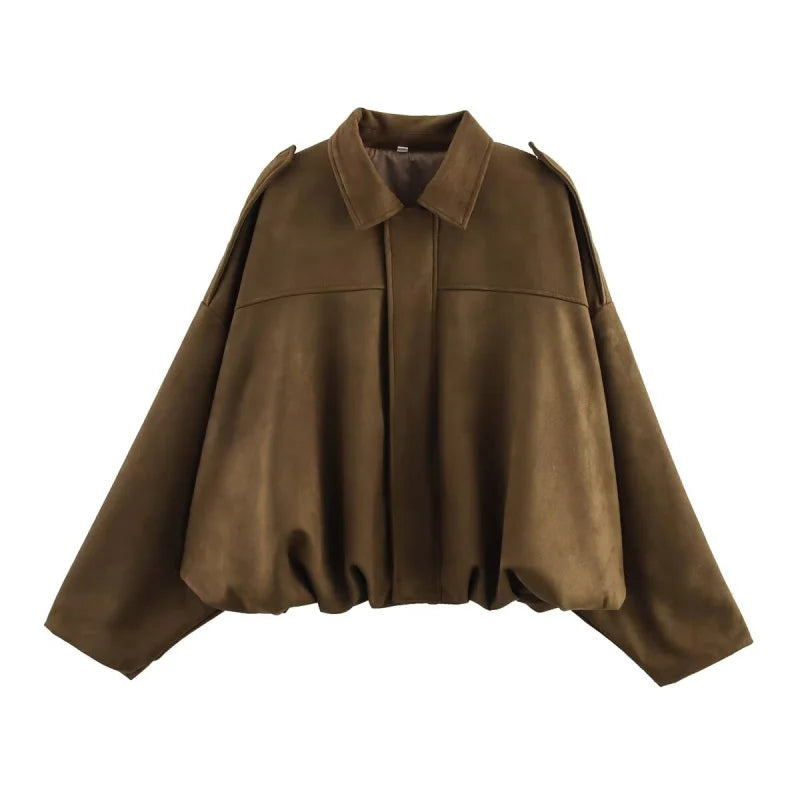 ETJ 2025  Spring new women's suede