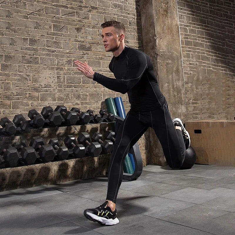 Men Sport T-shirt Quick Dry Bodybuilding