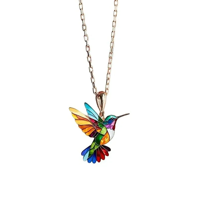 1PC Hummingbird Acrylic Colorful Bird