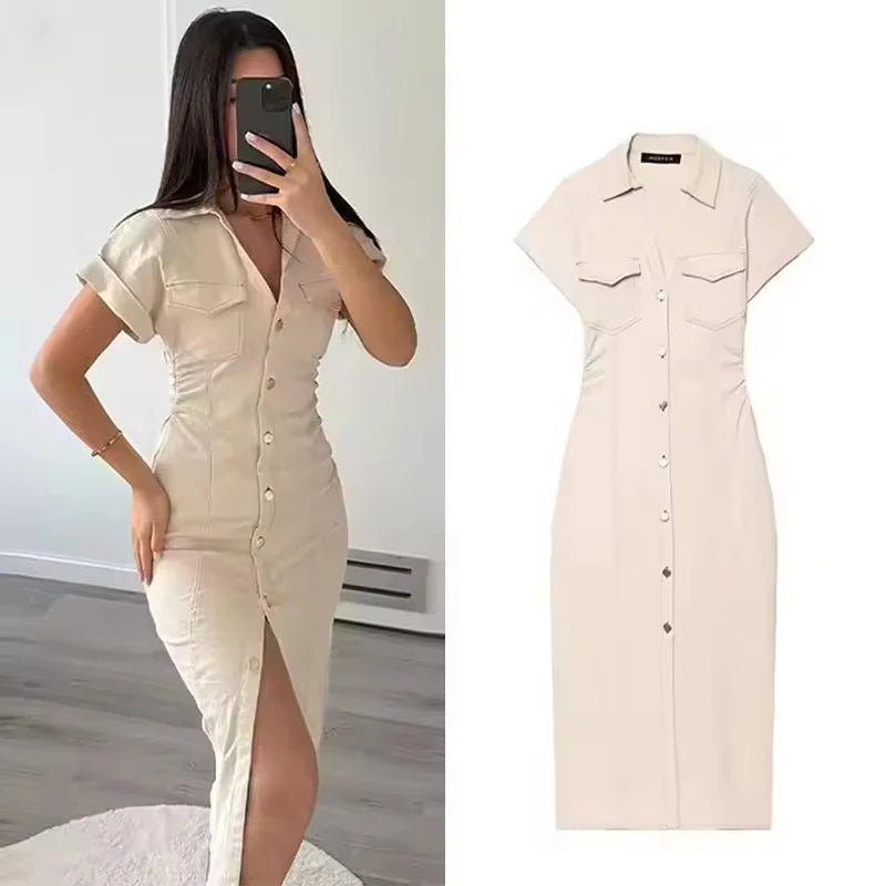 Denim Dress Women's Spring Summer