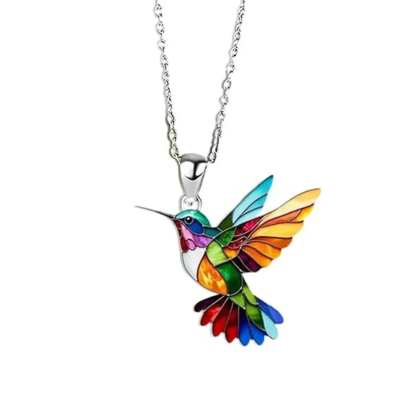 1PC Hummingbird Acrylic Colorful Bird