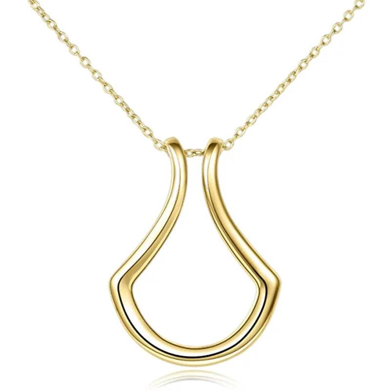 Ring Holder Necklace for Women Girls