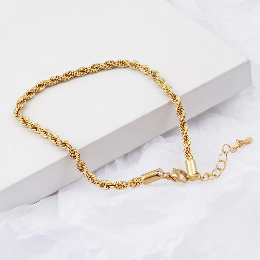 Fashion Stainless Steel Link Chain Anklet