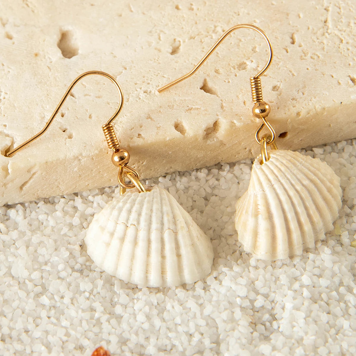 Tocona 5pair/sets Bohemian Conch Shell