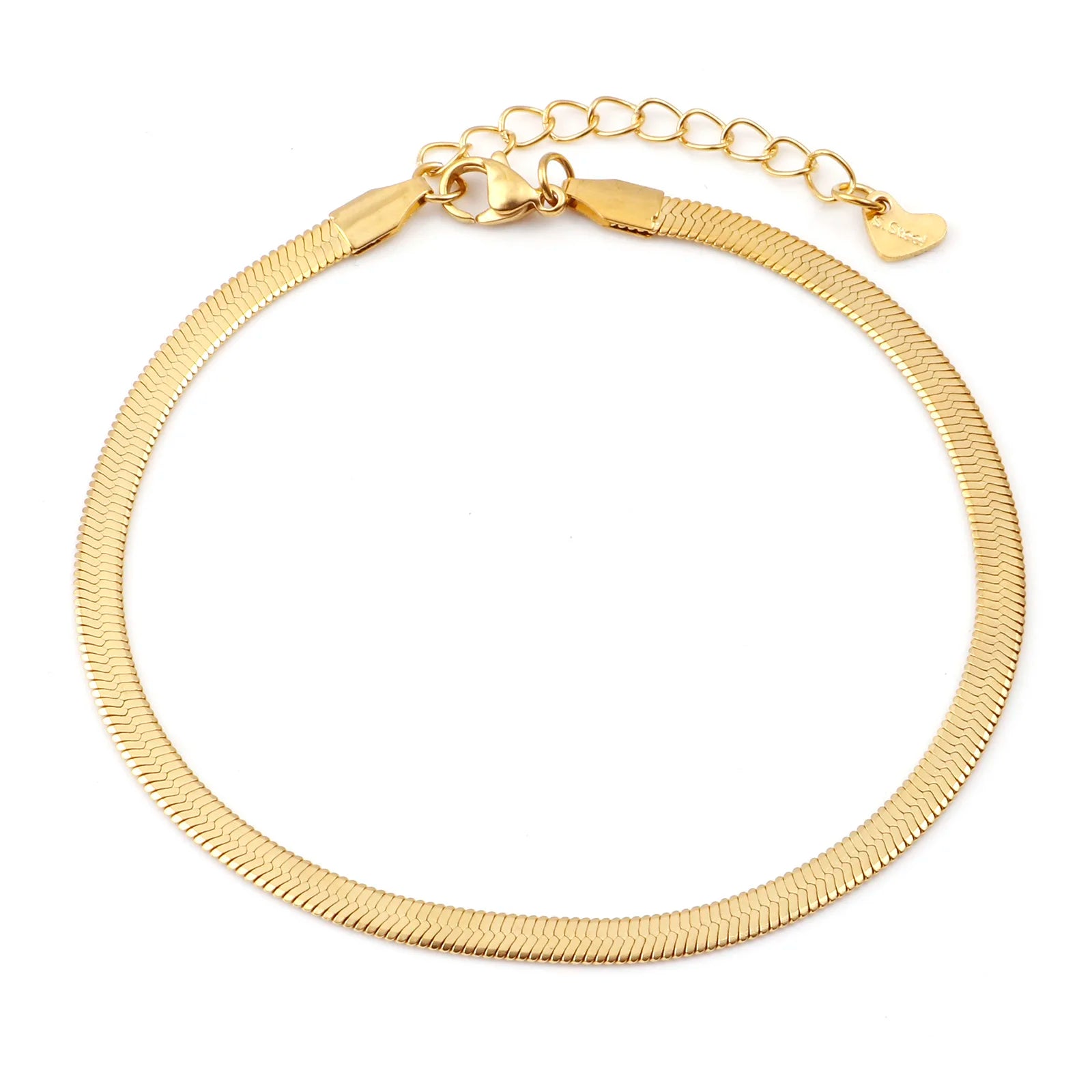 Fashion Stainless Steel Link Chain Anklet