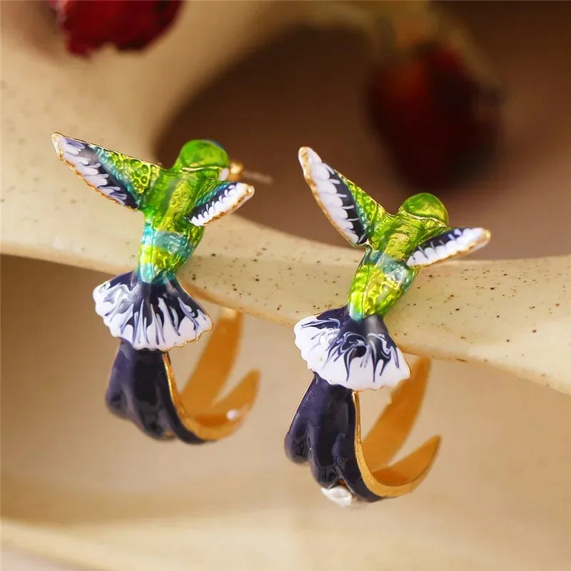 1PC Hummingbird Acrylic Colorful Bird