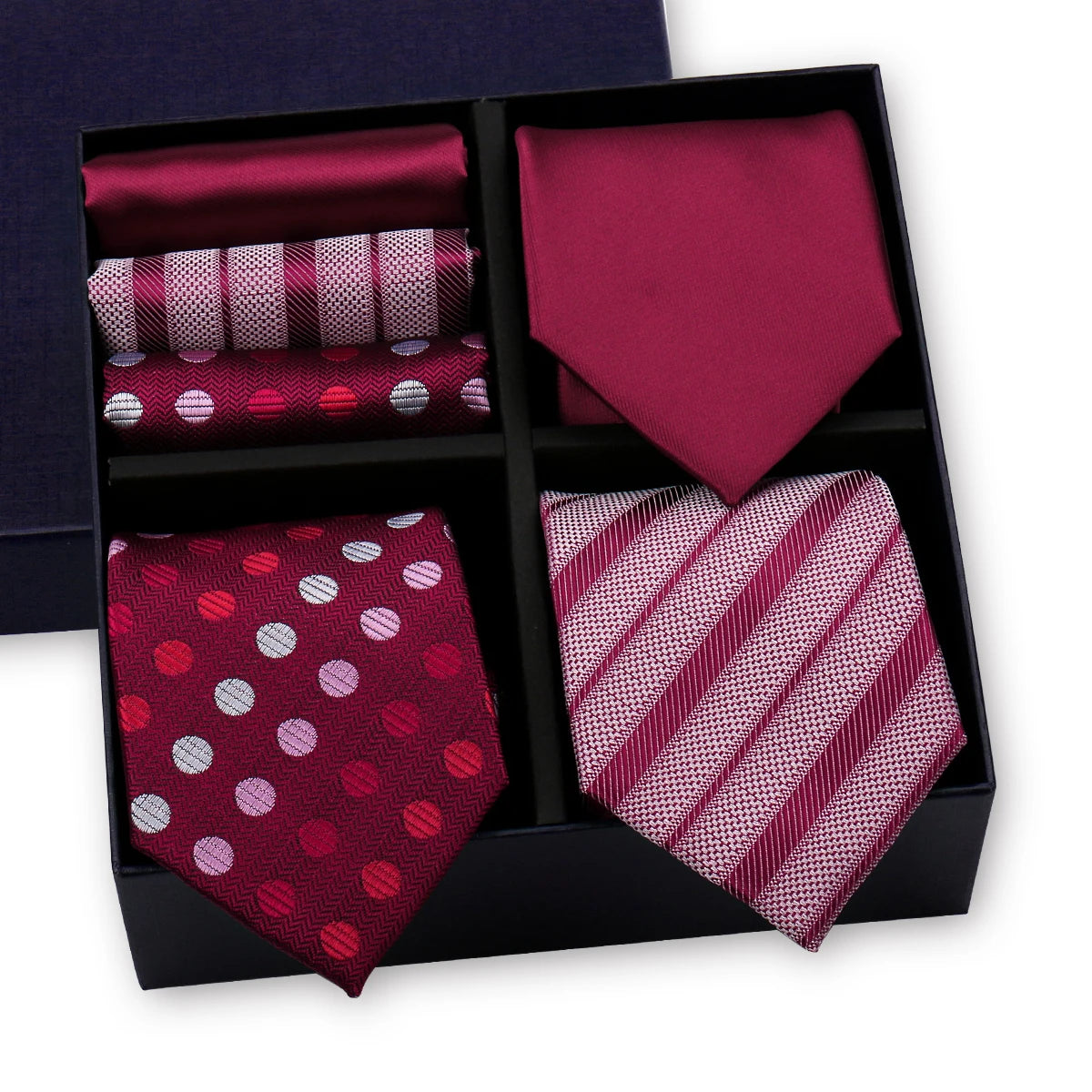 Luxury Men's Tie 3 Sets In Gift Box Paisley