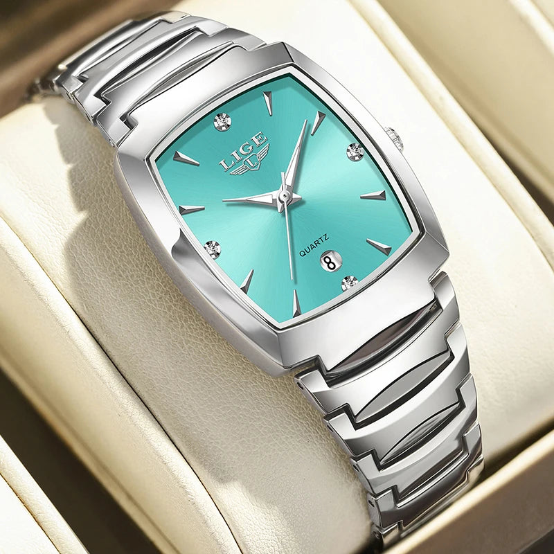 LIGE New Ladies Waterproof Watch Luxury