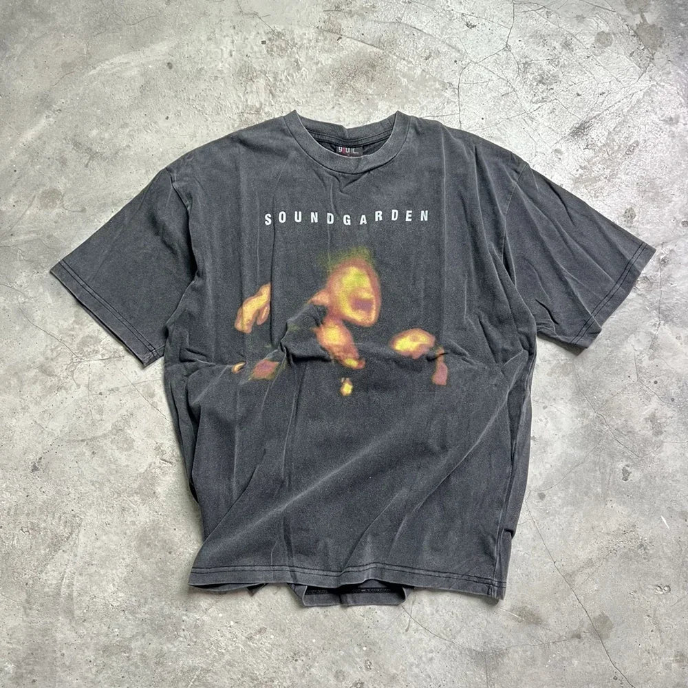 SAINT OF MICHAEL Fashion Streetwear Vintage Tee Graphics Printed Casual Tops Loose Oversized Clothing Best Quality T Shirt Men