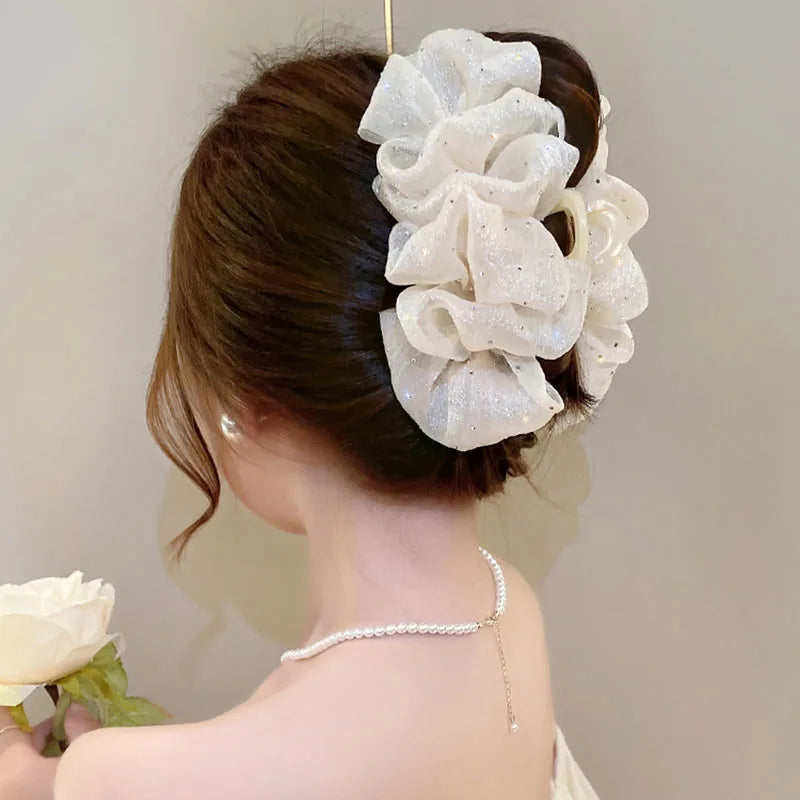 Summer Sweet Mesh Tulle Big Bow Hair