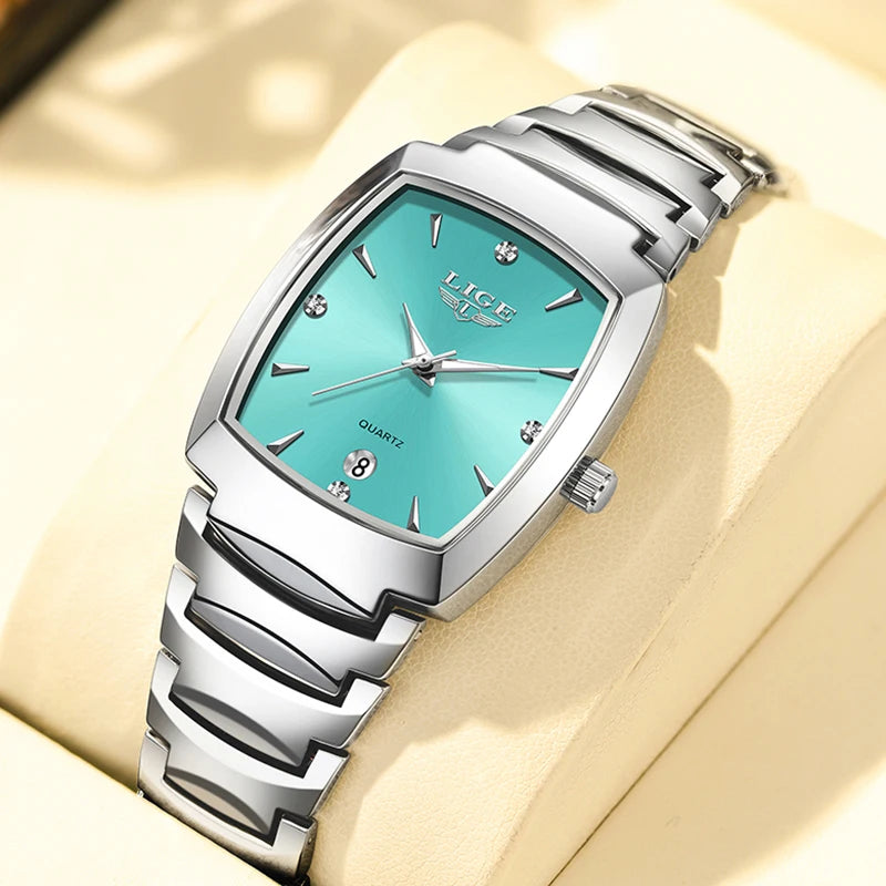 LIGE New Ladies Waterproof Watch Luxury
