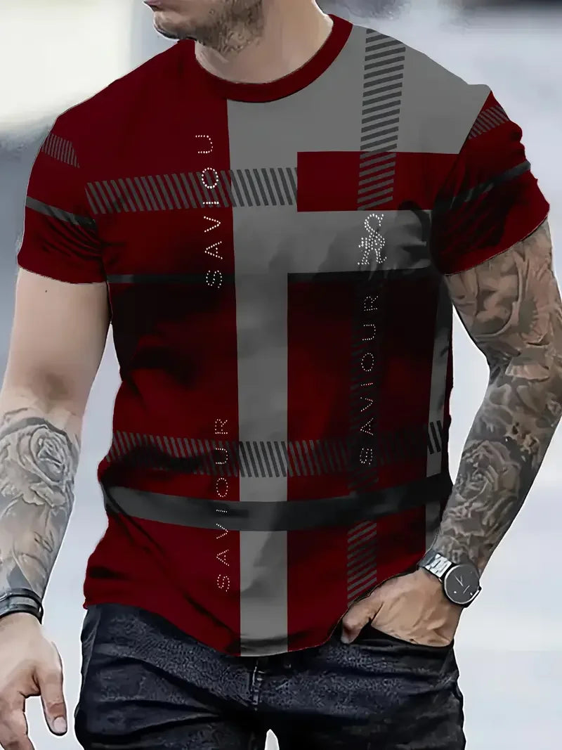 Classic Men's T-shirt Graphic Print