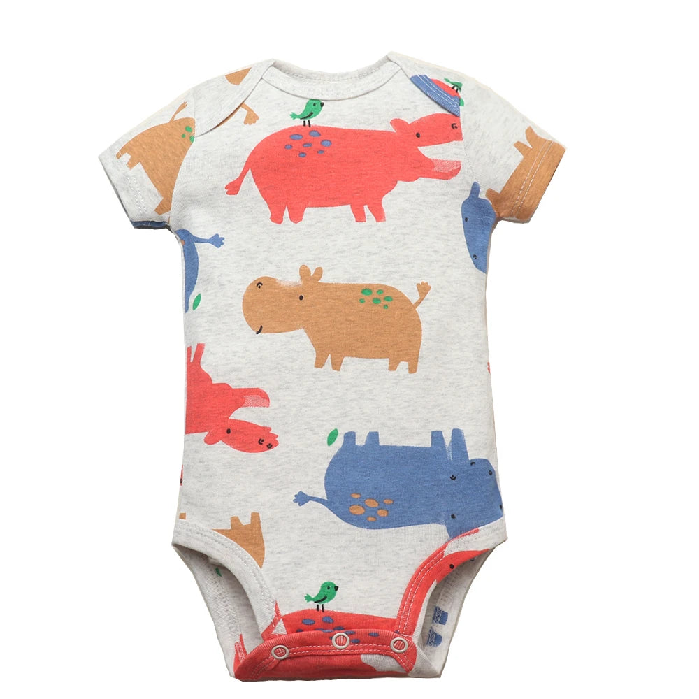 5PCS/Lot Baby Boys Girls Bodysuits
