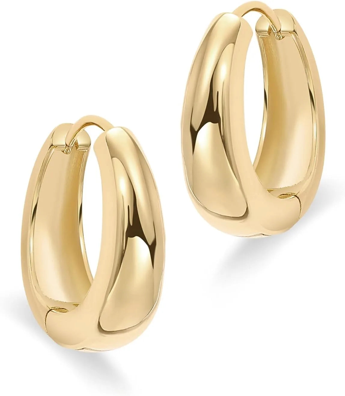 14K Gold Plated Sterling Silver Post Small