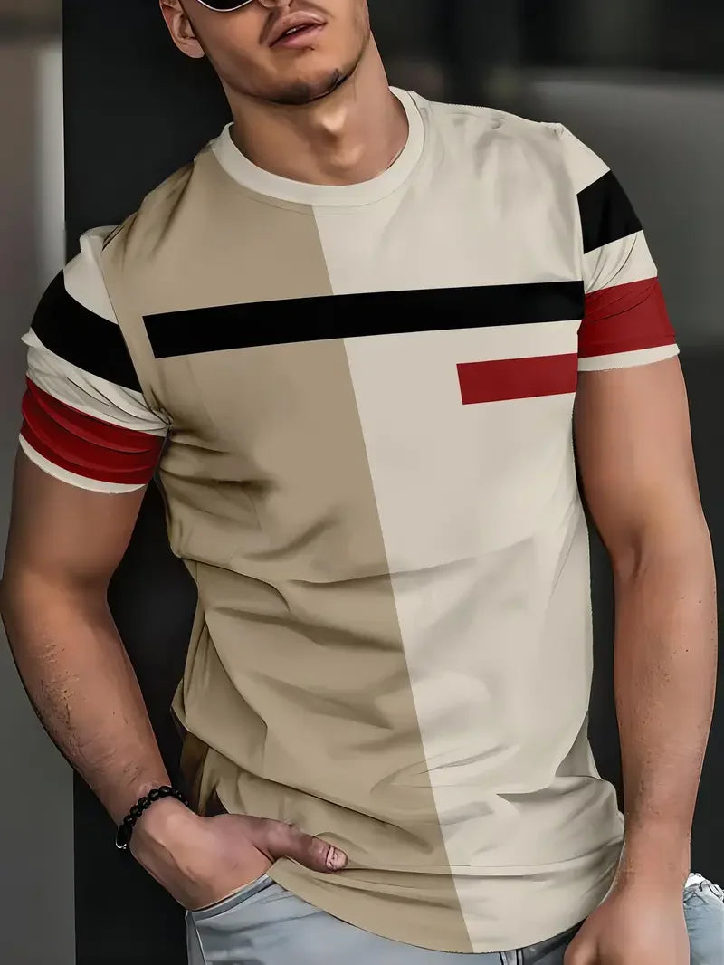 Classic Men's T-shirt Graphic Print