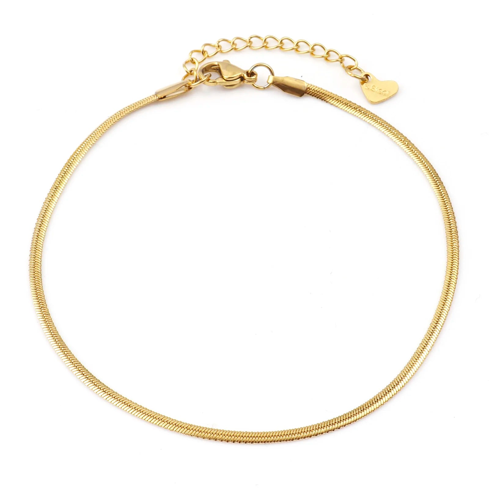 Fashion Stainless Steel Link Chain Anklet