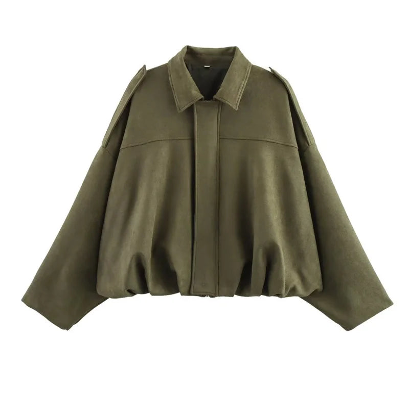 ETJ 2025  Spring new women's suede