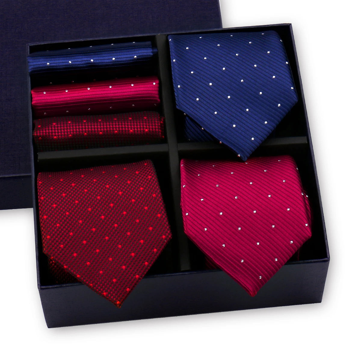 Luxury Men's Tie 3 Sets In Gift Box Paisley