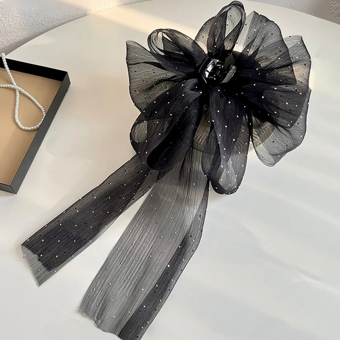 Summer Sweet Mesh Tulle Big Bow Hair