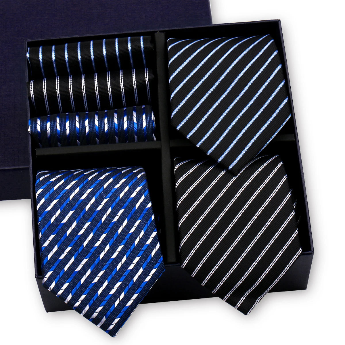 Luxury Men's Tie 3 Sets In Gift Box Paisley