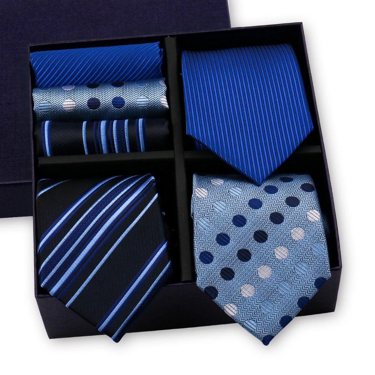 Luxury Men's Tie 3 Sets In Gift Box Paisley