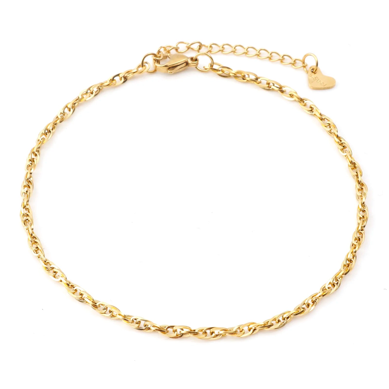 Fashion Stainless Steel Link Chain Anklet