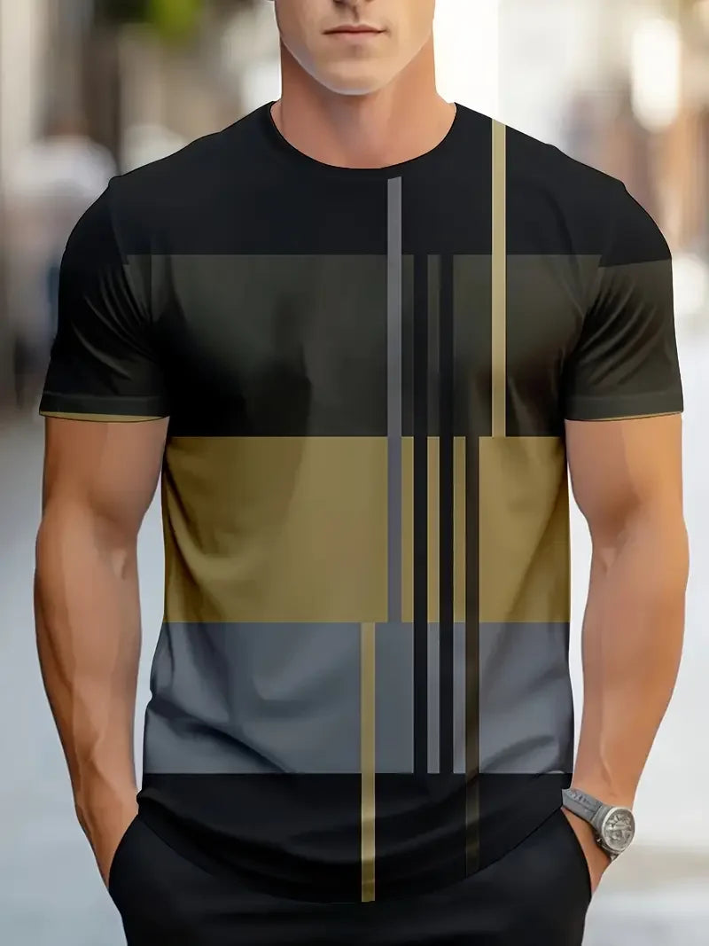 Classic Men's T-shirt Graphic Print