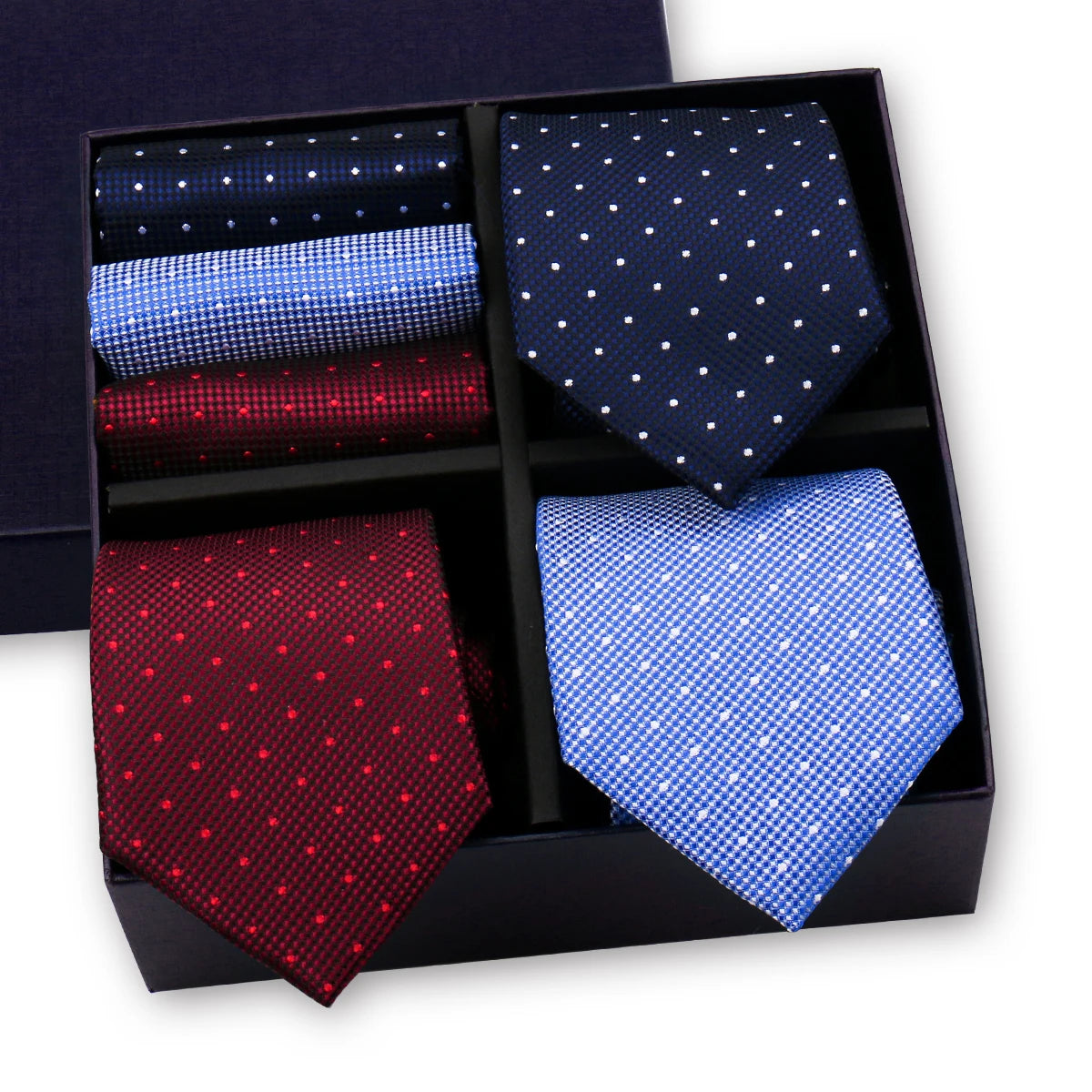 Luxury Men's Tie 3 Sets In Gift Box Paisley