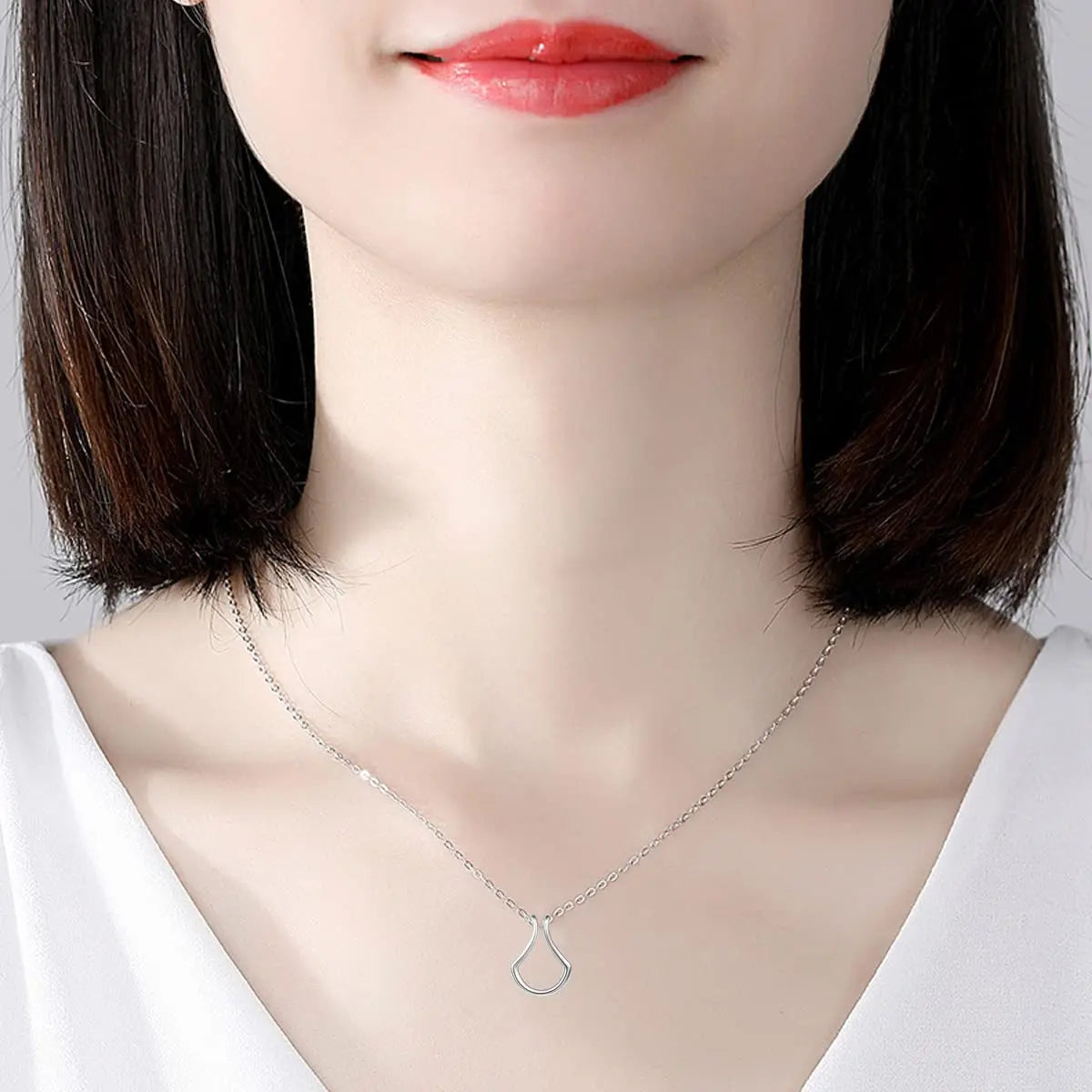 Ring Holder Necklace for Women Girls