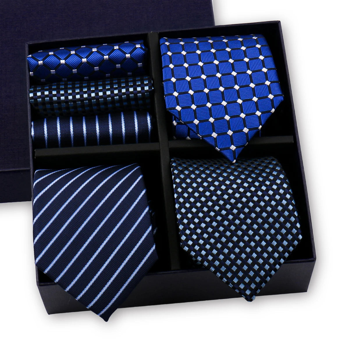 Luxury Men's Tie 3 Sets In Gift Box Paisley