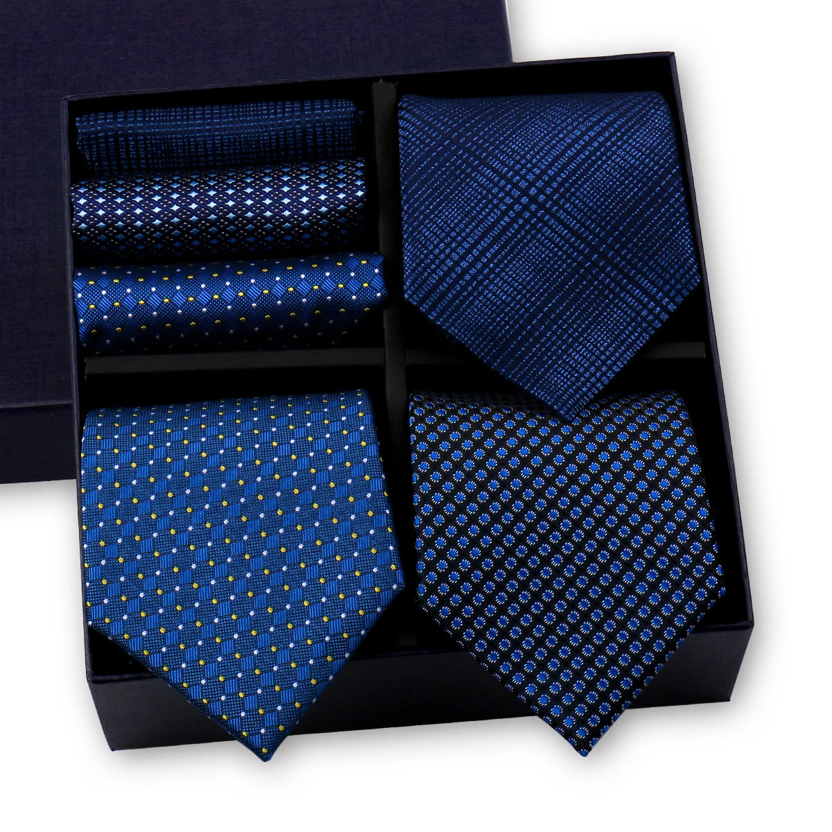 Luxury Men's Tie 3 Sets In Gift Box Paisley