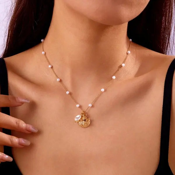 Fashion Gold Color Starfish Conch Turtle
