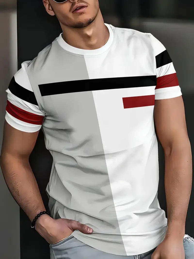 Classic Men's T-shirt Graphic Print