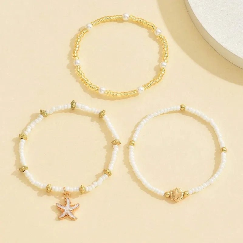 Summer Bohemian Style Starfish Shell