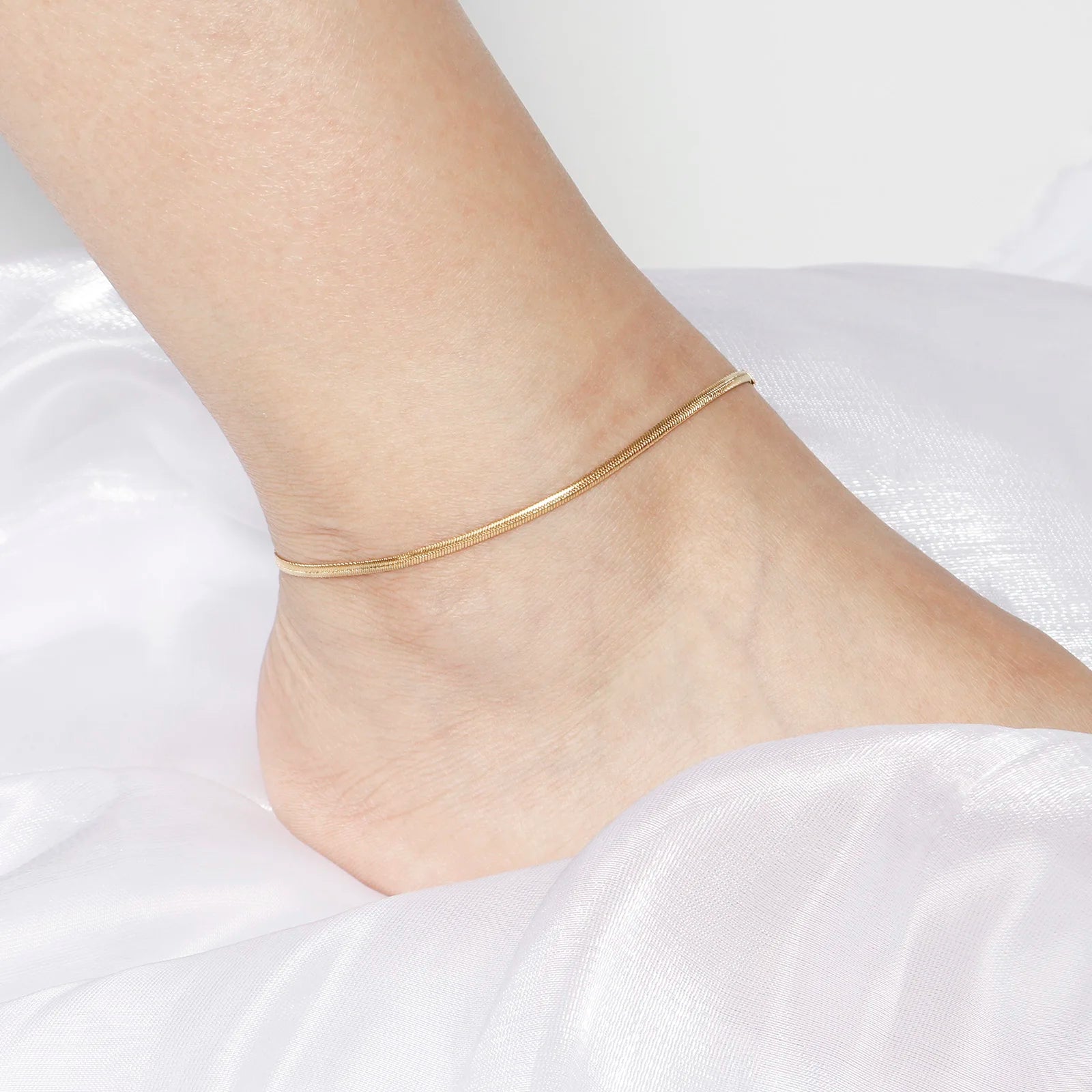 Fashion Stainless Steel Link Chain Anklet