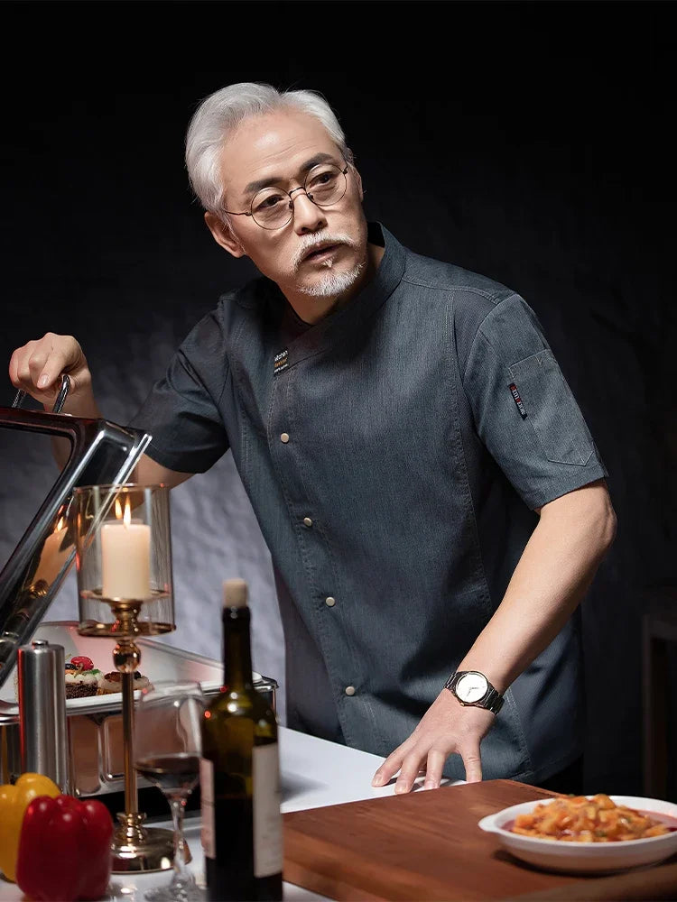 Men Head Chef Food service Kitchen