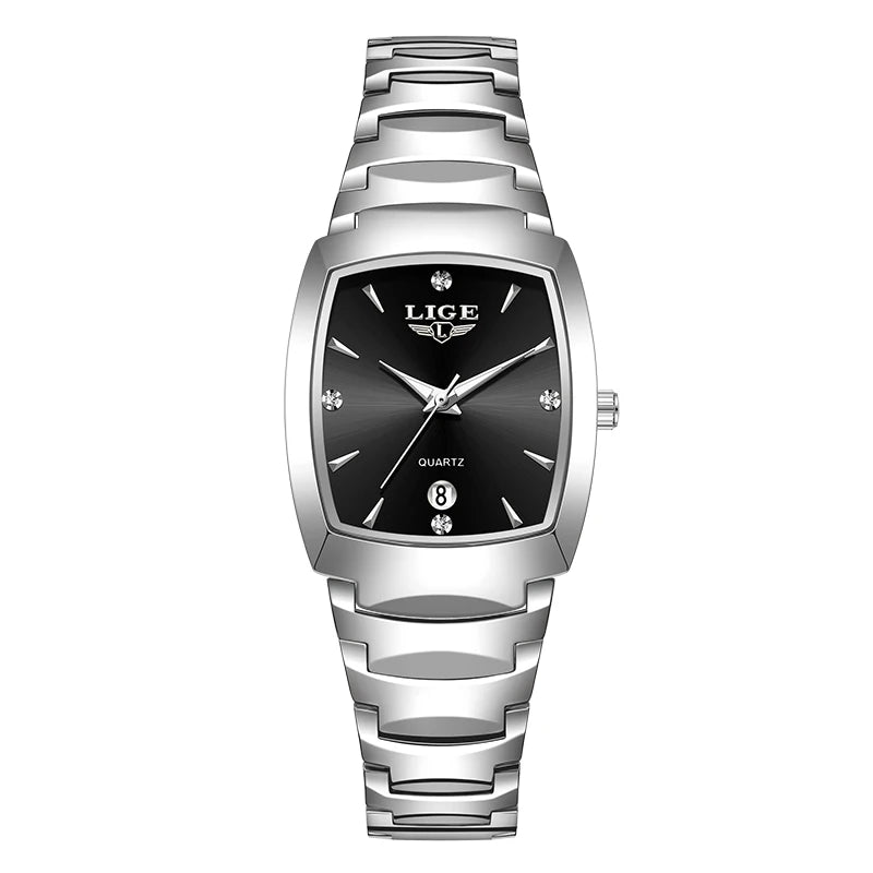 LIGE New Ladies Waterproof Watch Luxury