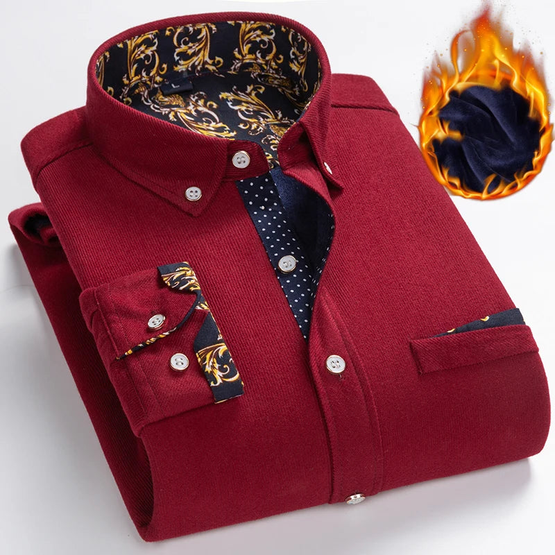 Mens Clothing Shirt For Men Long Sleeve