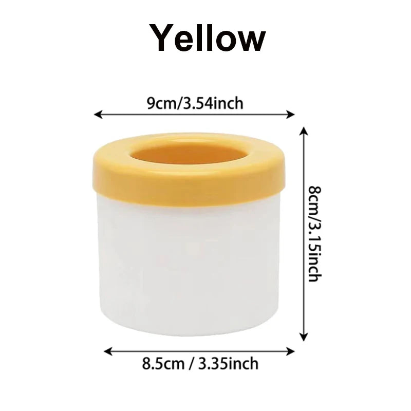 New Ice Cube Mold With Lid Silicone