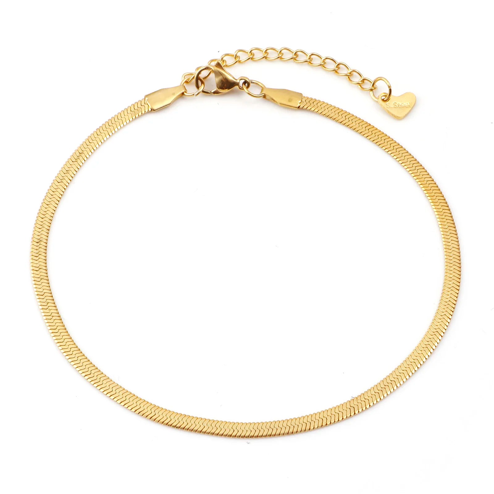 Fashion Stainless Steel Link Chain Anklet