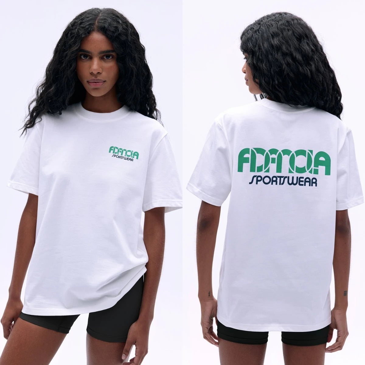 Summer Casual Sports Women's Men's T-shirt Trendy Brand Adanola Letter Printing Top Oversized Y2k Short Sleeves Women's Clothing