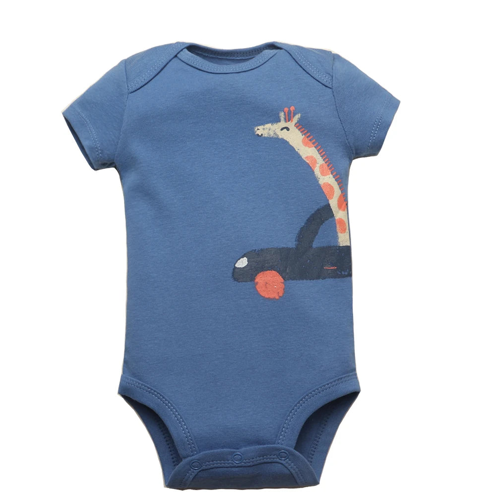 5PCS/Lot Baby Boys Girls Bodysuits