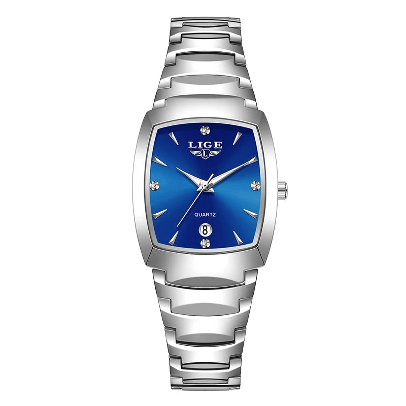 LIGE New Ladies Waterproof Watch Luxury