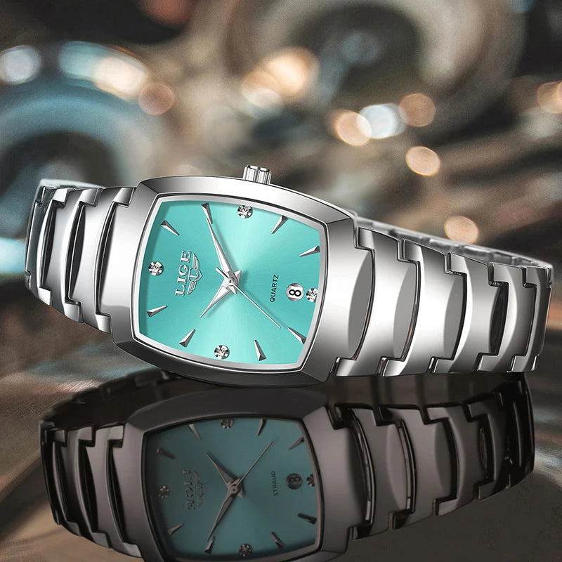 LIGE New Ladies Waterproof Watch Luxury