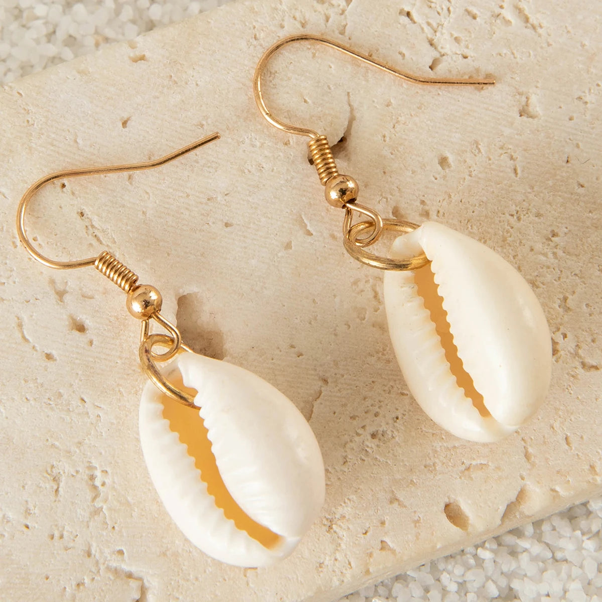 Tocona 5pair/sets Bohemian Conch Shell