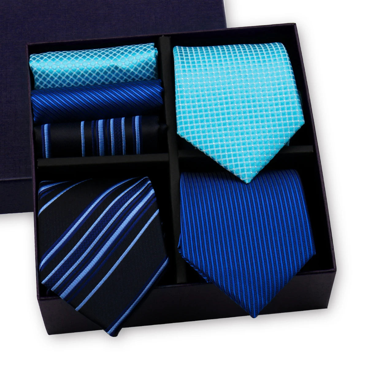 Luxury Men's Tie 3 Sets In Gift Box Paisley