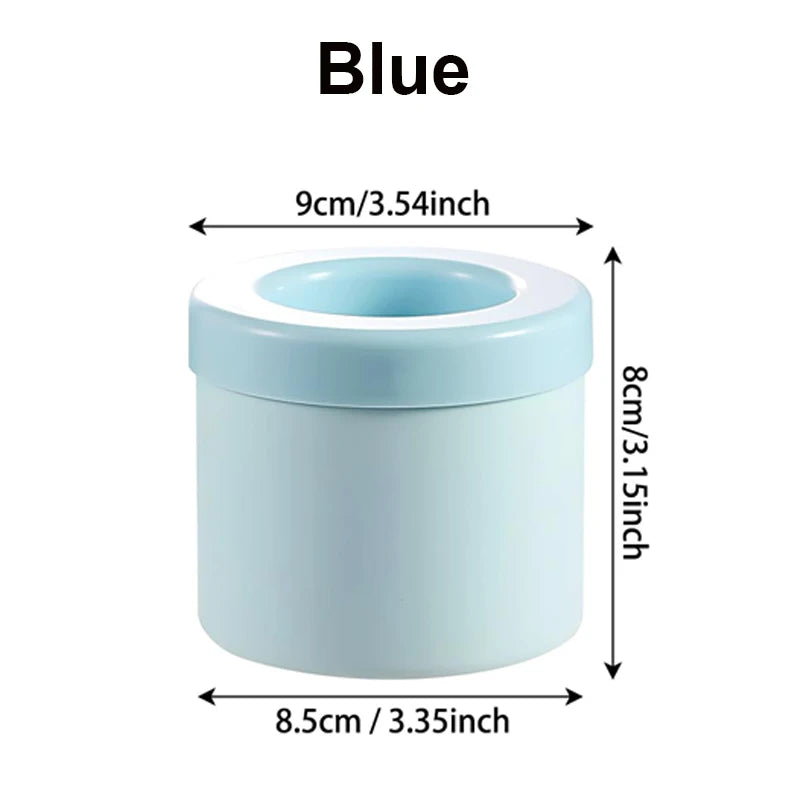 New Ice Cube Mold With Lid Silicone