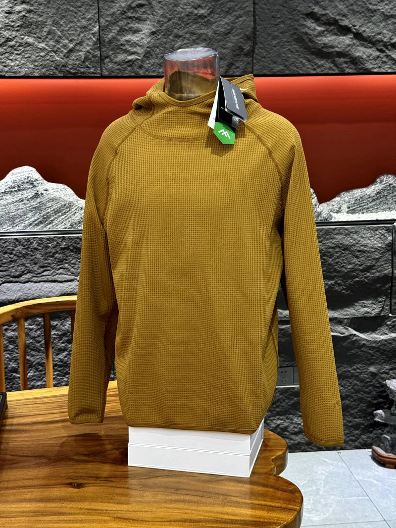 Washed Hoodie Sweatshirt for Men Autumn Winter New Style Functional Breathable Polyester Fiber Long Sleeve Casual Wear